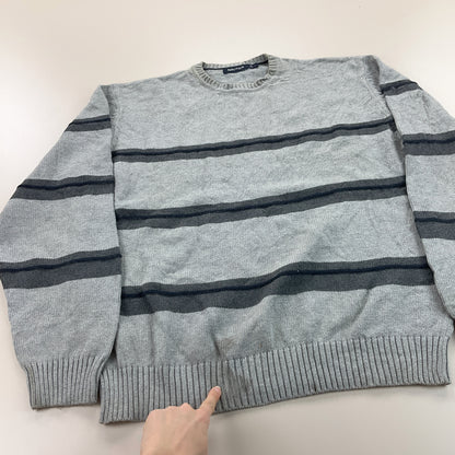 Nautica Basic Sweatshirt 2 PCS Set - Large-NAUTICA-olesstore-vintage-secondhand-shop-austria-österreich
