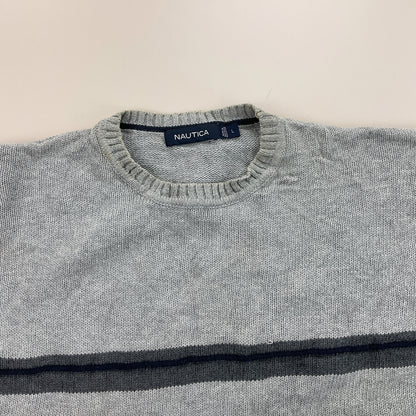 Nautica Basic Sweatshirt 2 PCS Set - Large-NAUTICA-olesstore-vintage-secondhand-shop-austria-österreich