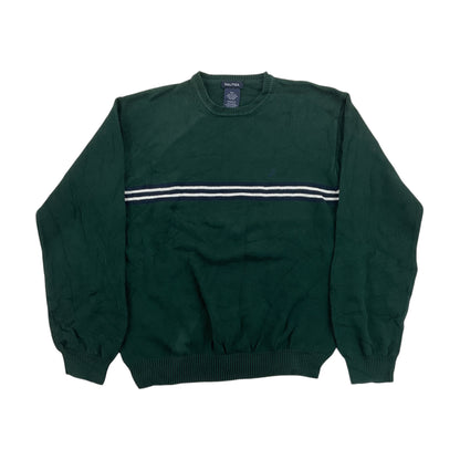 Nautica Basic Sweatshirt 2 PCS Set - Large-NAUTICA-olesstore-vintage-secondhand-shop-austria-österreich