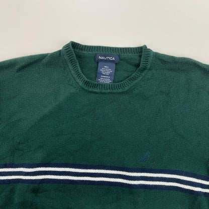 Nautica Basic Sweatshirt 2 PCS Set - Large-NAUTICA-olesstore-vintage-secondhand-shop-austria-österreich