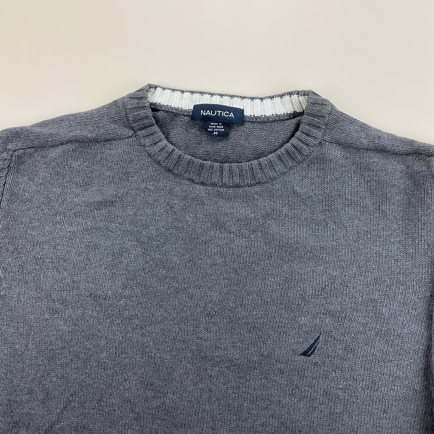 Nautica Basic Sweatshirt 3 PCS Set - Medium-NAUTICA-olesstore-vintage-secondhand-shop-austria-österreich