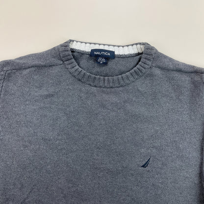 Nautica Basic Sweatshirt 3 PCS Set - Medium-NAUTICA-olesstore-vintage-secondhand-shop-austria-österreich