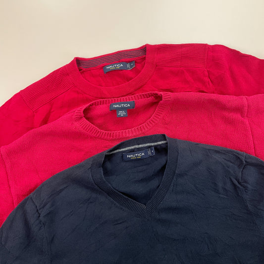 Nautica Mix Sweatshirt 3 PCS Set - Medium-NAUTICA-olesstore-vintage-secondhand-shop-austria-österreich