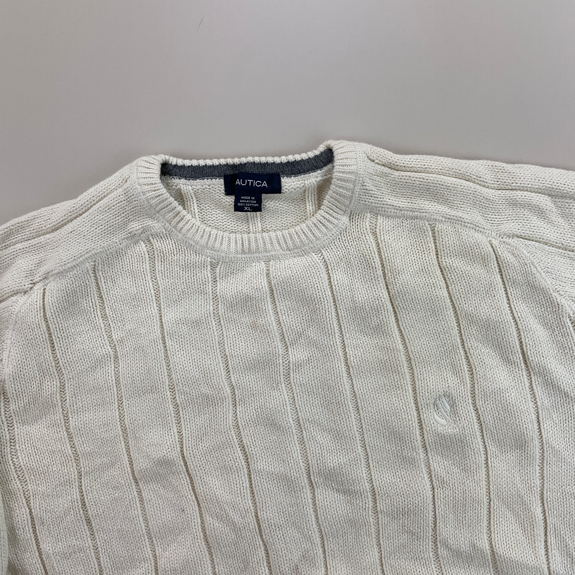 Nautica Basic Sweatshirt 3 PCS Set - XL-NAUTICA-olesstore-vintage-secondhand-shop-austria-österreich