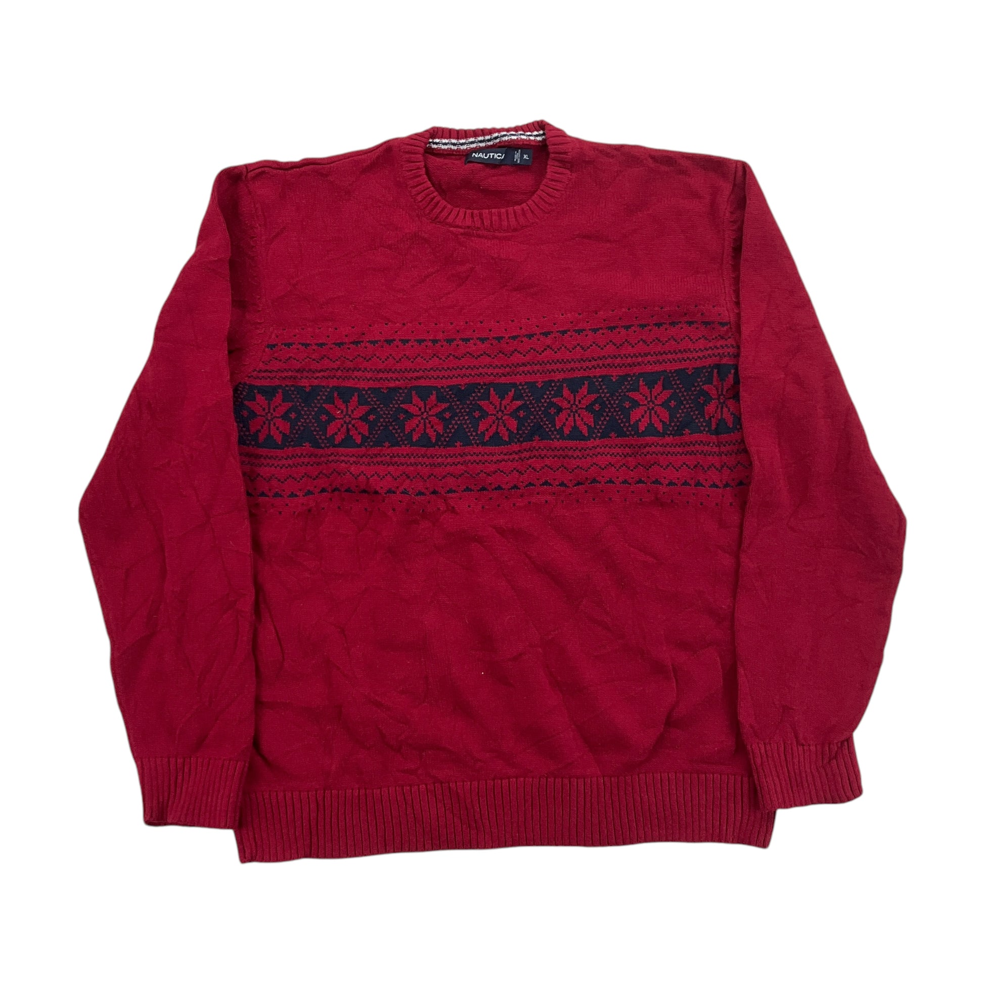 Nautica Basic Sweatshirt 3 PCS Set - XL-NAUTICA-olesstore-vintage-secondhand-shop-austria-österreich