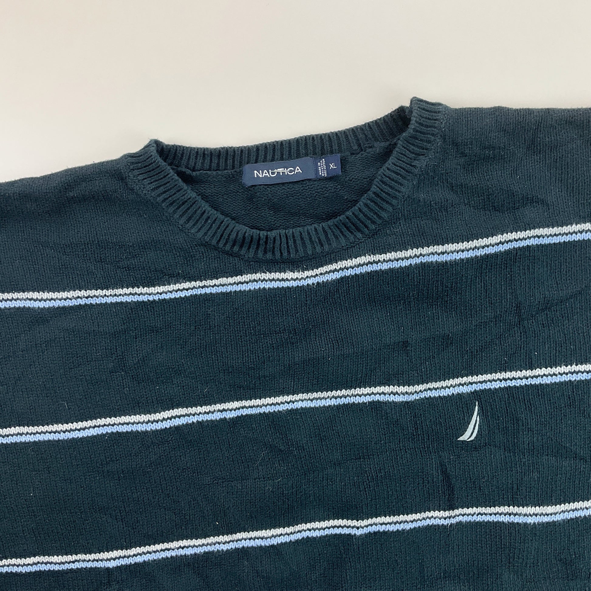 Nautica Basic Sweatshirt 3 PCS Set - XL-NAUTICA-olesstore-vintage-secondhand-shop-austria-österreich