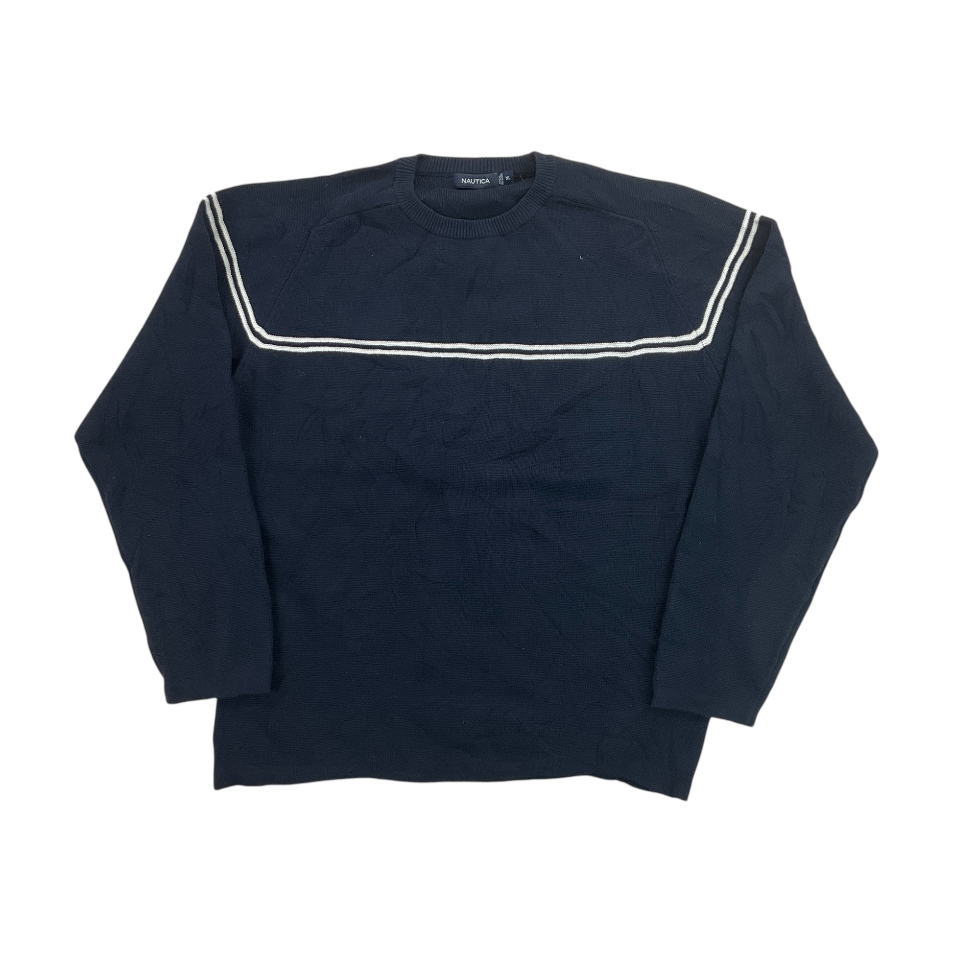 Nautica Basic Sweatshirt 3 PCS Set - XL-NAUTICA-olesstore-vintage-secondhand-shop-austria-österreich