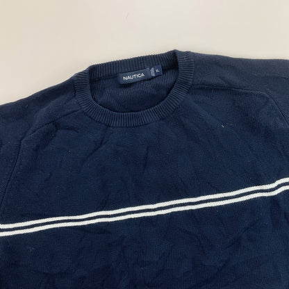 Nautica Basic Sweatshirt 3 PCS Set - XL-NAUTICA-olesstore-vintage-secondhand-shop-austria-österreich