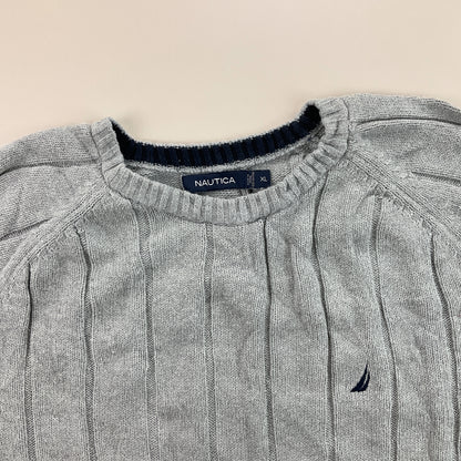 Nautica Basic Sweatshirt 3 PCS Set - XL-NAUTICA-olesstore-vintage-secondhand-shop-austria-österreich