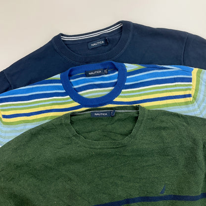 Nautica Basic Sweatshirt 3 PCS Set - XL-NAUTICA-olesstore-vintage-secondhand-shop-austria-österreich