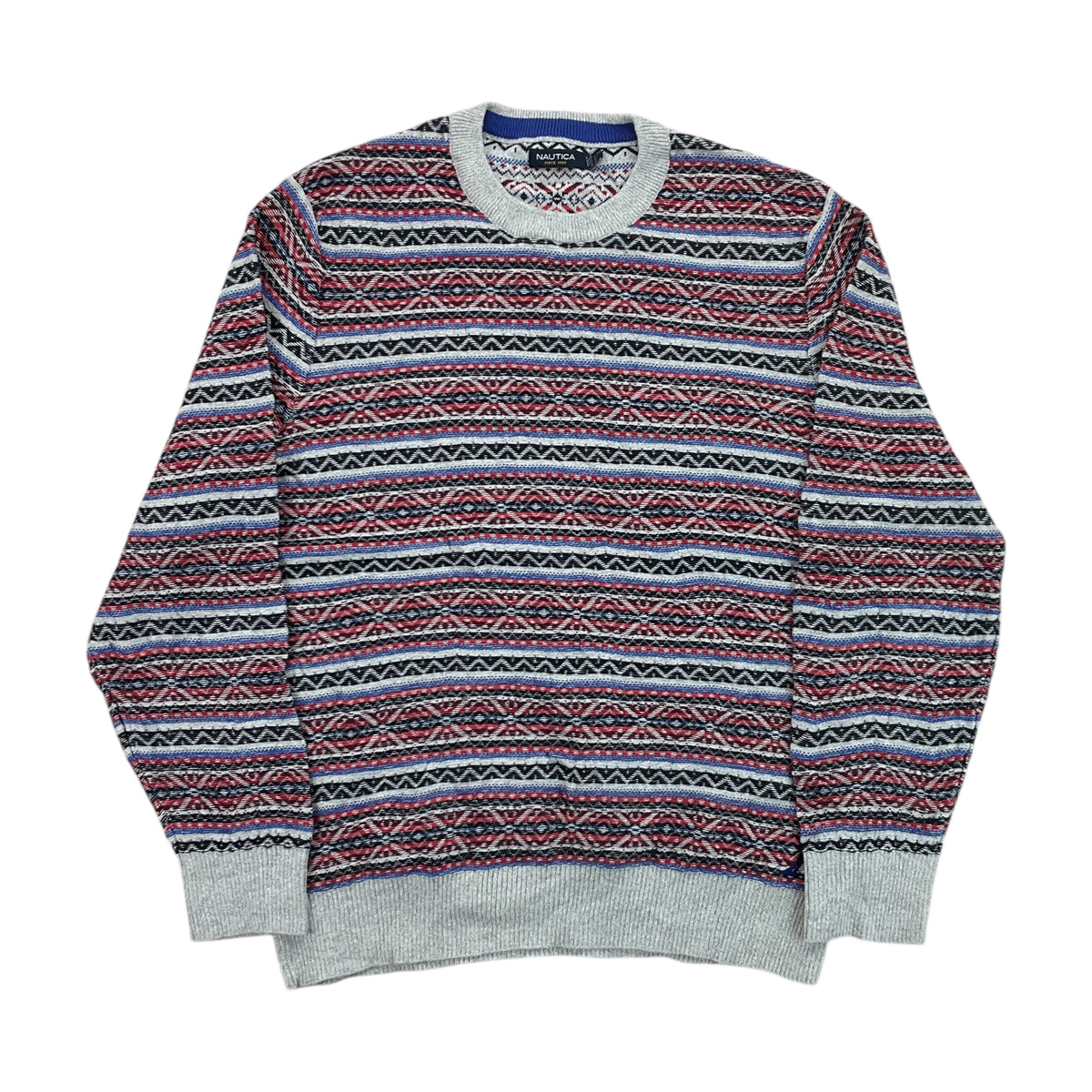 Nautica Basic Sweatshirt 3 PCS Set - XL-NAUTICA-olesstore-vintage-secondhand-shop-austria-österreich