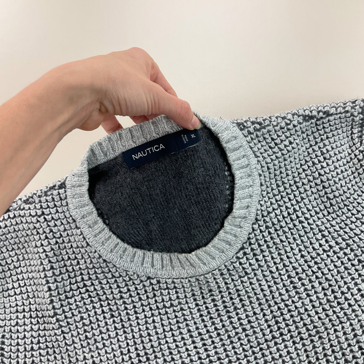 Nautica Basic Sweatshirt 3 PCS Set - XL-NAUTICA-olesstore-vintage-secondhand-shop-austria-österreich