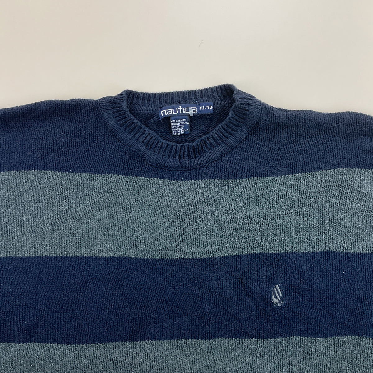 Nautica Basic Sweatshirt 3 PCS Set - XL-NAUTICA-olesstore-vintage-secondhand-shop-austria-österreich