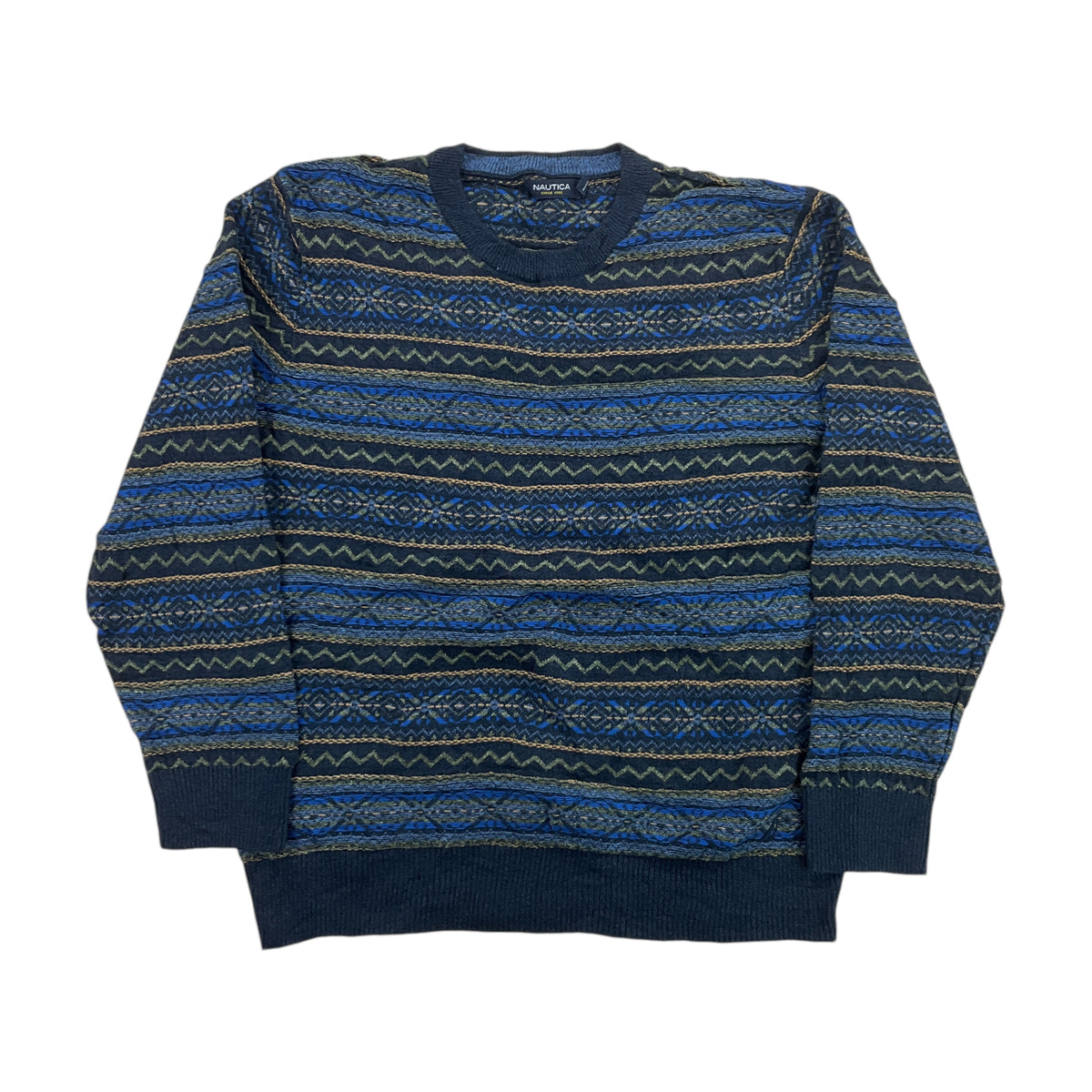 Nautica Basic Sweatshirt 3 PCS Set - XL-NAUTICA-olesstore-vintage-secondhand-shop-austria-österreich