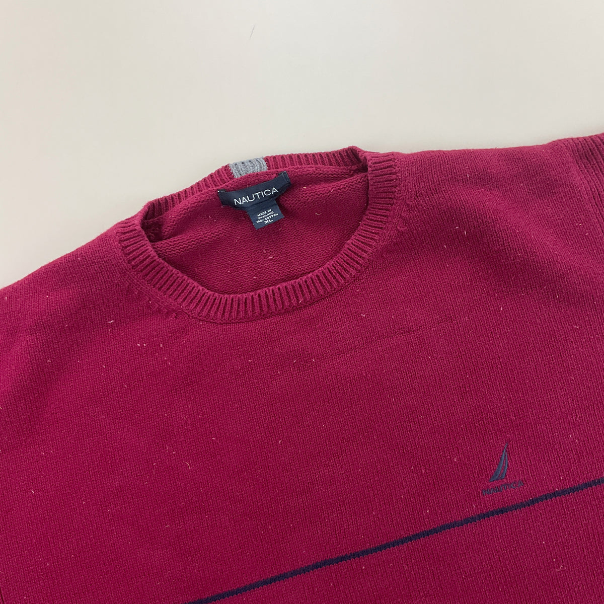 Nautica Basic Sweatshirt 3 PCS Set - XL-NAUTICA-olesstore-vintage-secondhand-shop-austria-österreich