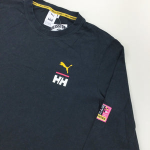 Puma x Helly Hansen Longsleeve T-Shirt - Large-PUMA-olesstore-vintage-secondhand-shop-austria-österreich