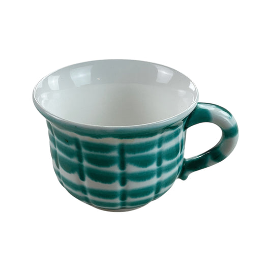 Gmundner Keramik Barock Tasse Grüngeflammt Ø9,5cm-Gmundner Keramik-olesstore-vintage-secondhand-shop-austria-österreich