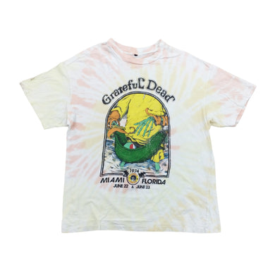 Greatful Dead T-Shirt - Large-Greatful Dead-olesstore-vintage-secondhand-shop-austria-österreich