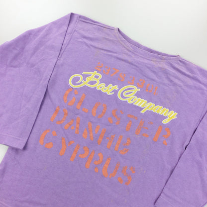 Best Company longsleeve T-Shirt - Small-olesstore-vintage-secondhand-shop-austria-österreich