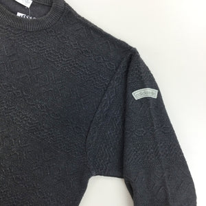 Adidas 80s Knit Sweatshirt - Large-Adidas-olesstore-vintage-secondhand-shop-austria-österreich