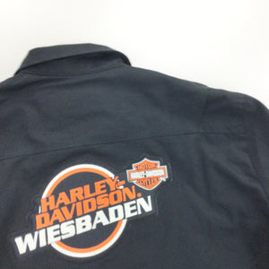 Harley Davidson Staff Jacket - Medium-HARLEY DAVIDSON-olesstore-vintage-secondhand-shop-austria-österreich