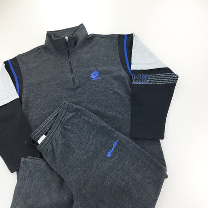 Lotto 90s Cotton Tracksuit - Large-LOTTO-olesstore-vintage-secondhand-shop-austria-österreich