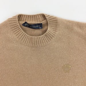 Versace Wool Sweatshirt - Large-VERSACE-olesstore-vintage-secondhand-shop-austria-österreich