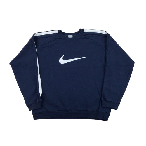 Nike 00s Swoosh Sweatshirt - XL-NIKE-olesstore-vintage-secondhand-shop-austria-österreich