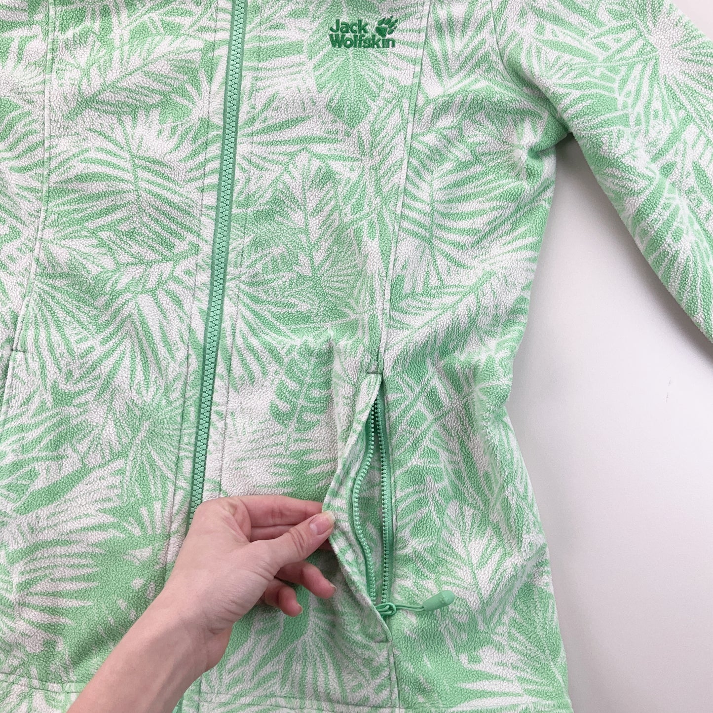 Jack Wolfskin Full Zip Fleece Jumper - Damen/XS-JACK WOLFSKIN-olesstore-vintage-secondhand-shop-austria-österreich