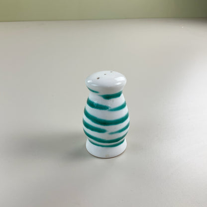 Gmundner Keramik Pfefferstreuer Grüngeflammt ca. 8cm-Gmundner Keramik-olesstore-vintage-secondhand-shop-austria-österreich