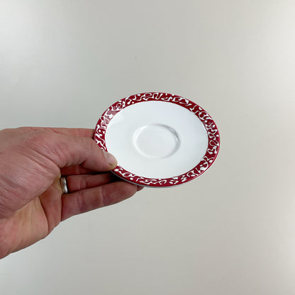Gmundner Keramik Unterteller Selektion Rot Ø12cm-Gmundner Keramik-olesstore-vintage-secondhand-shop-austria-österreich