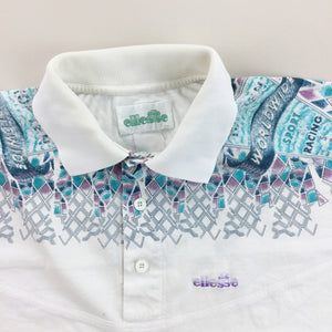 Ellesse 90s Tennis Polo Shirt - XL-ELLESSE-olesstore-vintage-secondhand-shop-austria-österreich