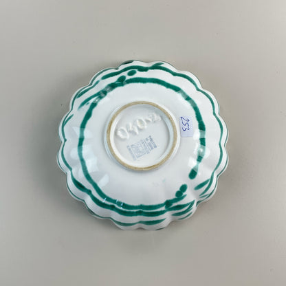 Gmundner Keramik kleine Schüssel Grüngeflammt Ø15cm-Gmundner Keramik-olesstore-vintage-secondhand-shop-austria-österreich
