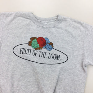Fruit Of The Loom 90s Sweatshirt - Small-FRUIT OF THE LOOM-olesstore-vintage-secondhand-shop-austria-österreich