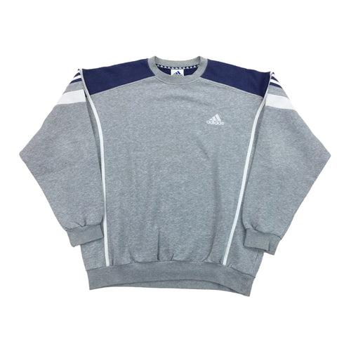 Adidas 90s Sweatshirt - XL-Adidas-olesstore-vintage-secondhand-shop-austria-österreich