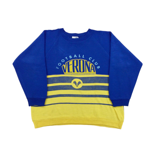 Verona Football Club Sweatshirt - Small-Le Felpe Dei Grandi Club-olesstore-vintage-secondhand-shop-austria-österreich