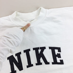 Nike 90s Spellout Sweatshirt - Medium-NIKE-olesstore-vintage-secondhand-shop-austria-österreich