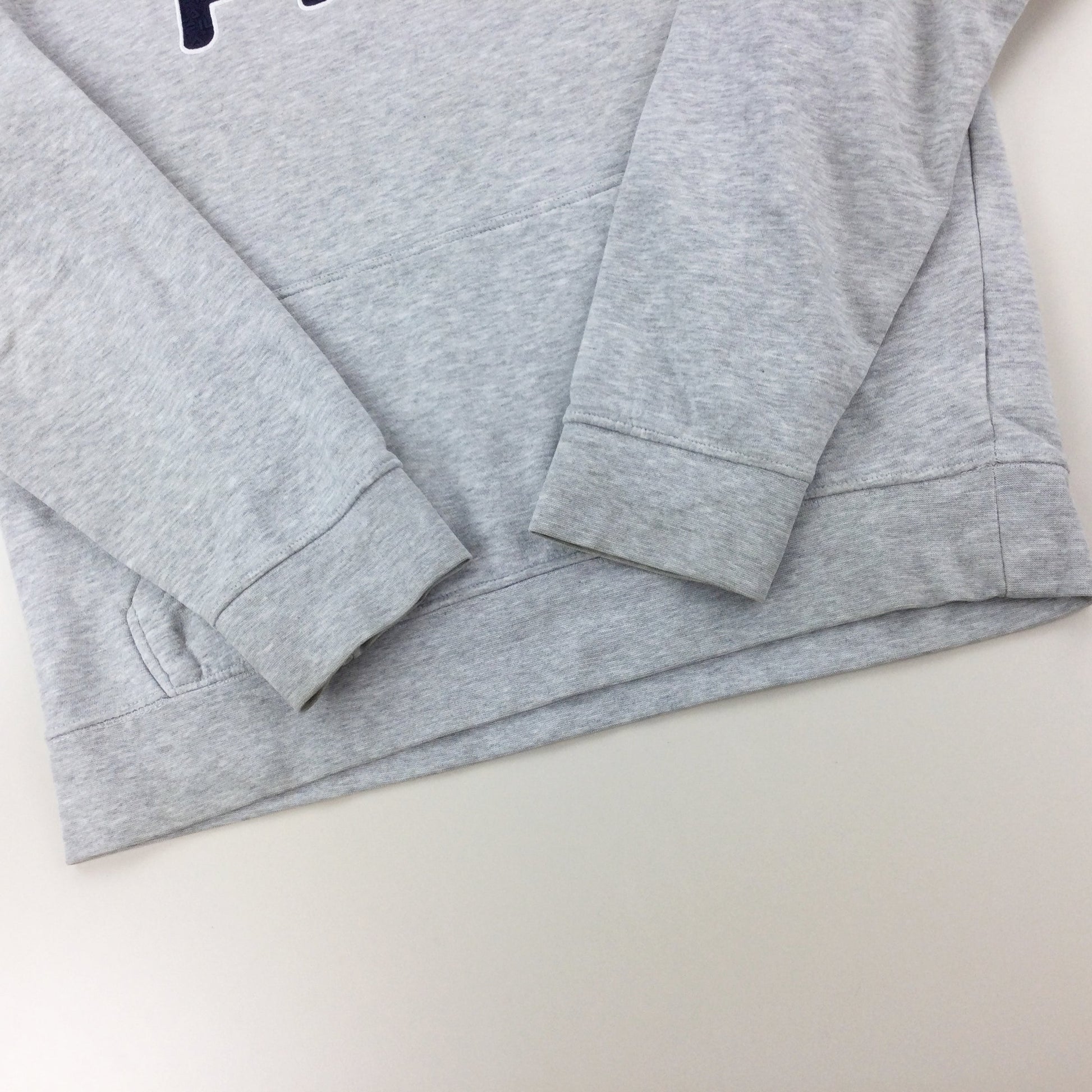 Fila Spellout Hoodie - Large-FILA-olesstore-vintage-secondhand-shop-austria-österreich