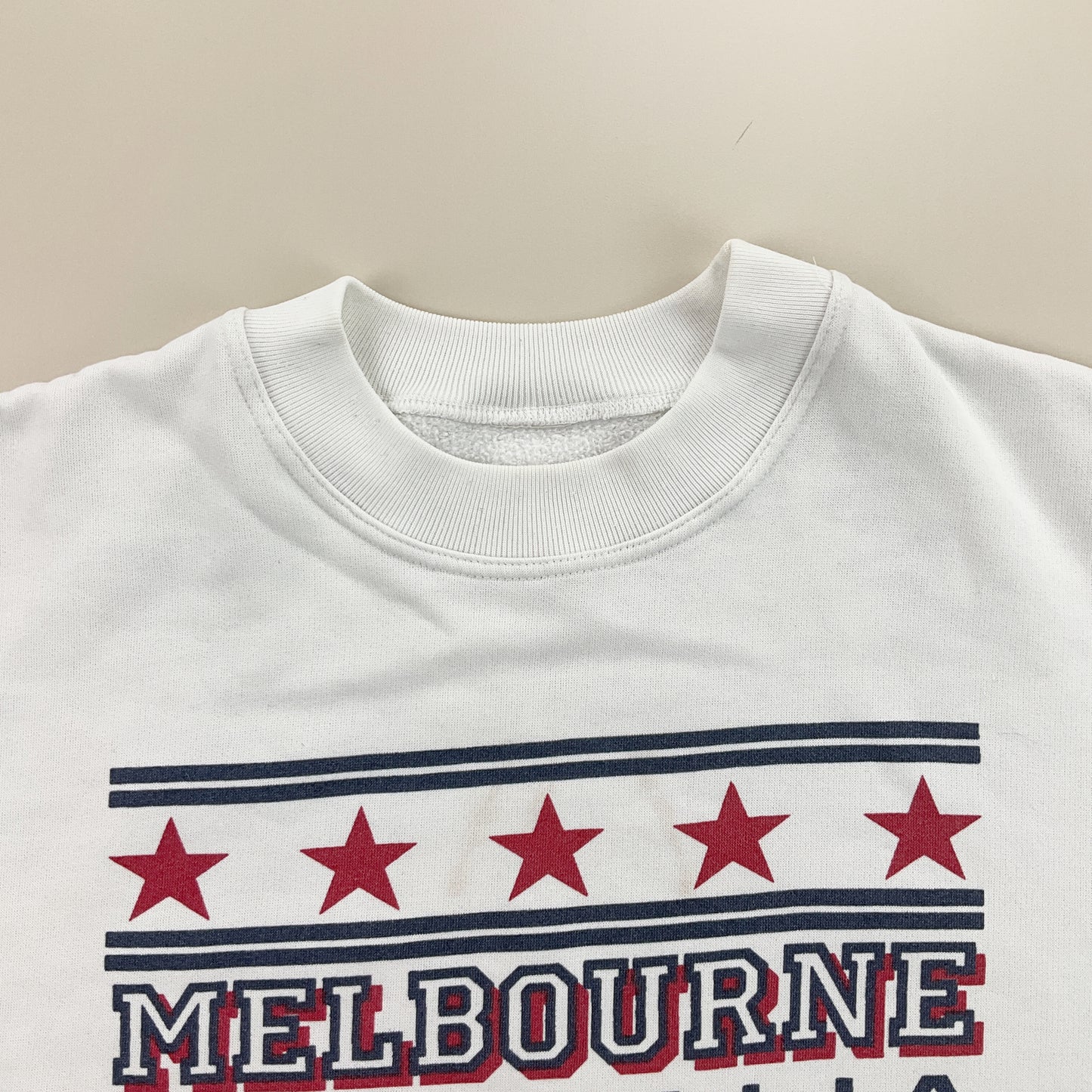 Melbourne Australia 90s Sweatshirt - Large-no name-olesstore-vintage-secondhand-shop-austria-österreich