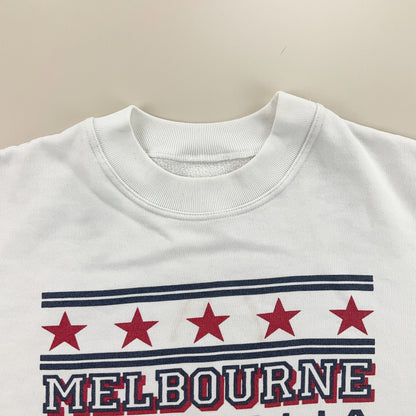 Melbourne Australia 90s Sweatshirt - Large-no name-olesstore-vintage-secondhand-shop-austria-österreich