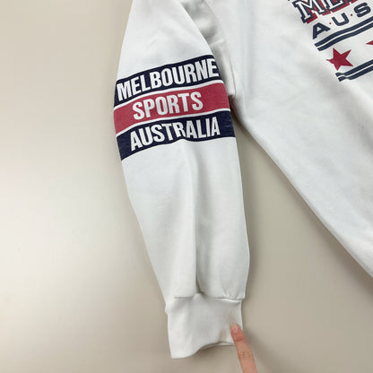 Melbourne Australia 90s Sweatshirt - Large-no name-olesstore-vintage-secondhand-shop-austria-österreich
