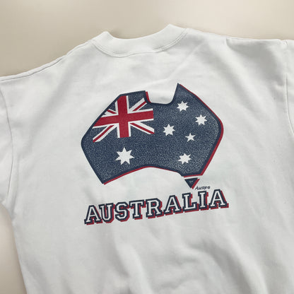 Melbourne Australia 90s Sweatshirt - Large-no name-olesstore-vintage-secondhand-shop-austria-österreich