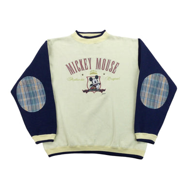 Mickey Mouse Sweatshirt - Large-DISNEY-olesstore-vintage-secondhand-shop-austria-österreich