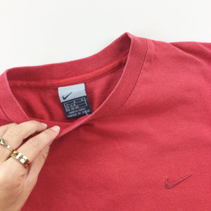 Nike Swoosh T-Shirt - Women/S-NIKE-olesstore-vintage-secondhand-shop-austria-österreich