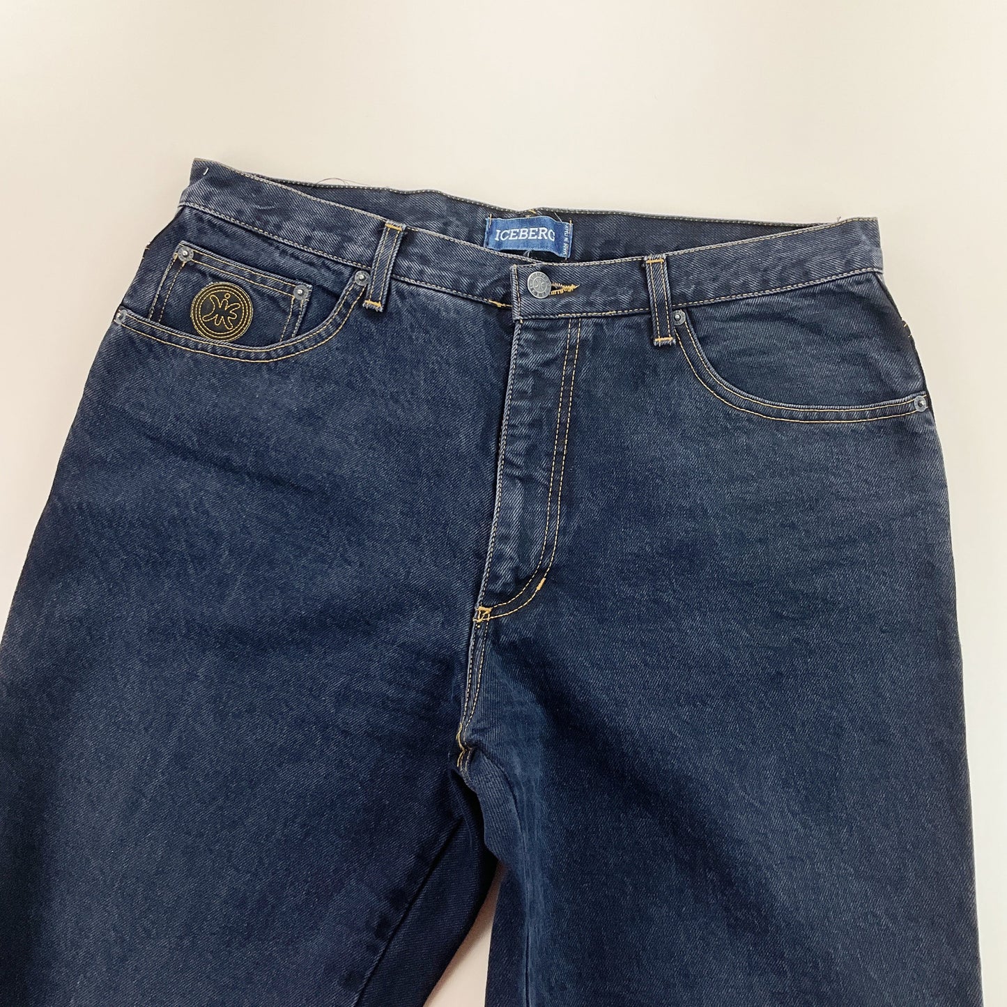 Iceberg Denim Jeans - W34 L36-ICEBERG-olesstore-vintage-secondhand-shop-austria-österreich