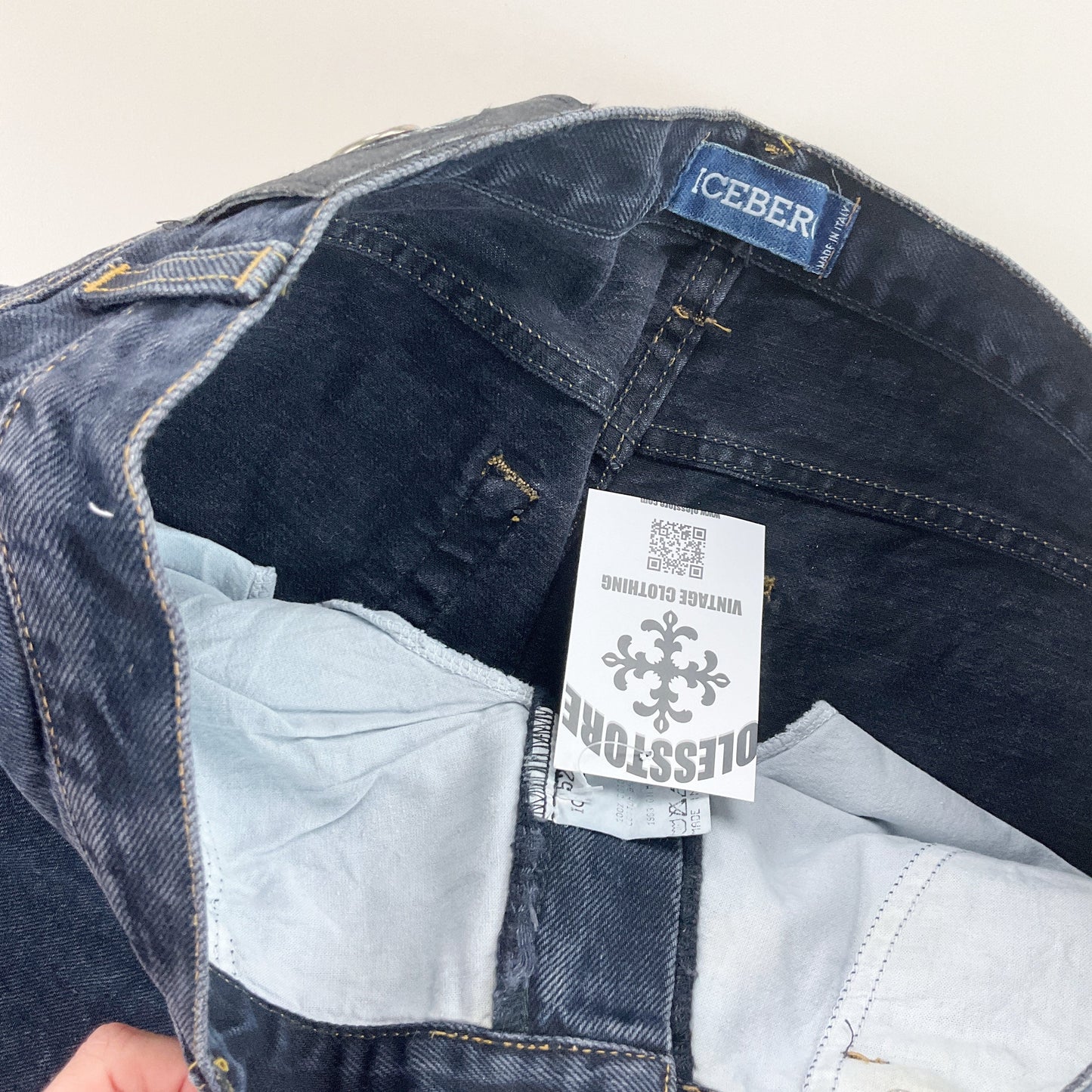 Iceberg Denim Jeans - W34 L36-ICEBERG-olesstore-vintage-secondhand-shop-austria-österreich