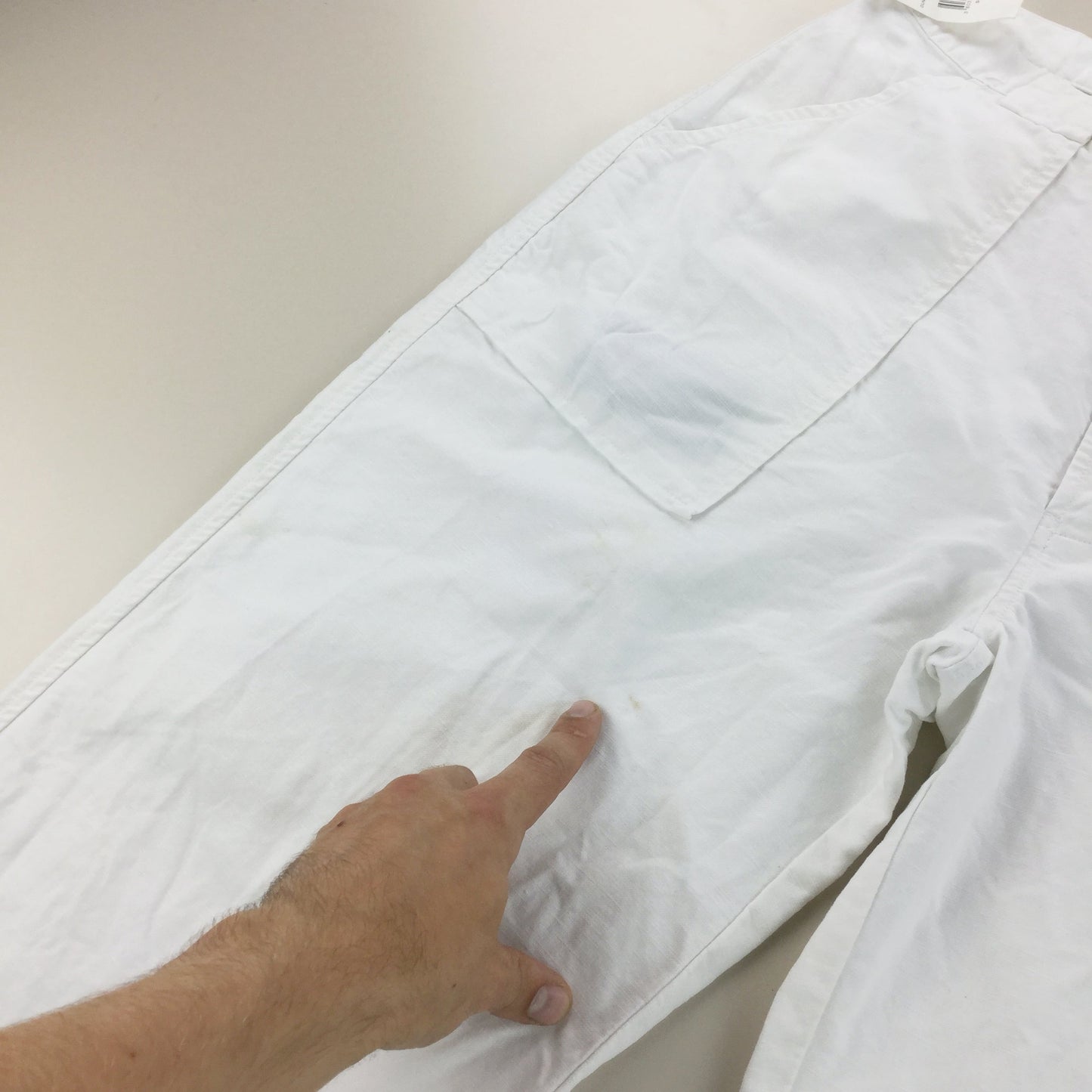 Ralph Lauren 90s Cotton Pant - W36 L34-olesstore-vintage-secondhand-shop-austria-österreich
