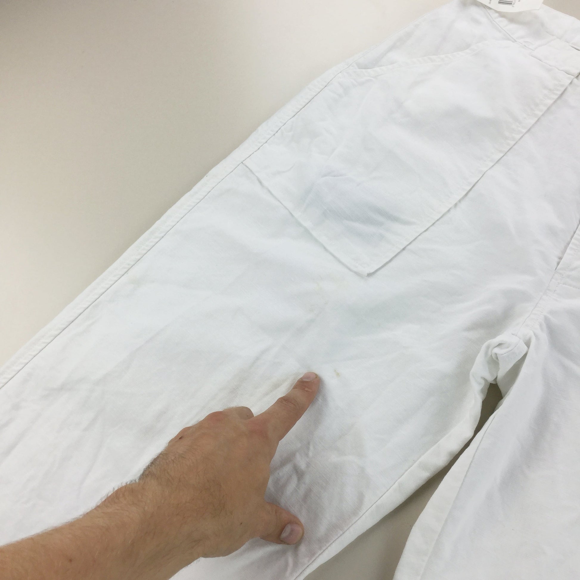 Ralph Lauren 90s Cotton Pant - W36 L34-olesstore-vintage-secondhand-shop-austria-österreich