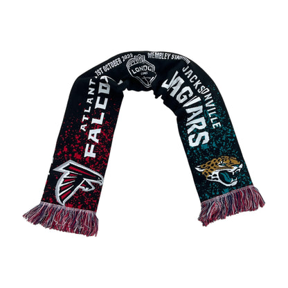 NFL Atlanta Falcons x Jacksonville Jaguars Scarf 2003 Wembley-THEOLESSTORE-olesstore-vintage-secondhand-shop-austria-österreich