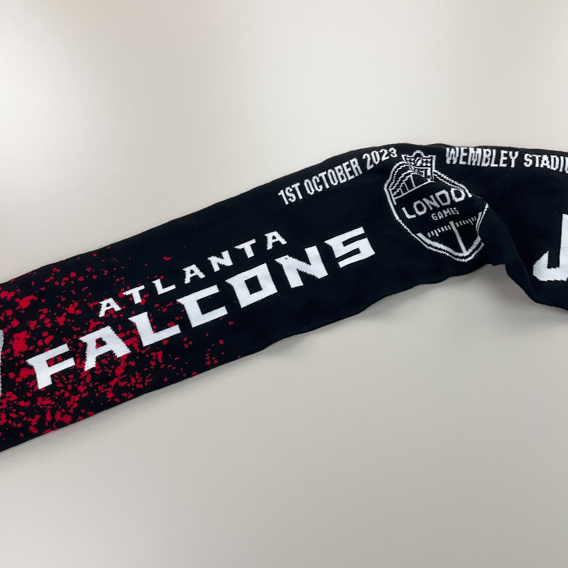 NFL Atlanta Falcons x Jacksonville Jaguars Scarf 2003 Wembley-THEOLESSTORE-olesstore-vintage-secondhand-shop-austria-österreich